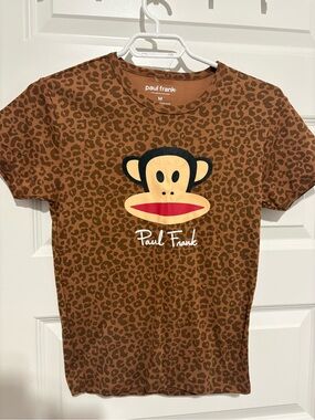Paul Frank Brown Leopard Julius Graphic Tee
